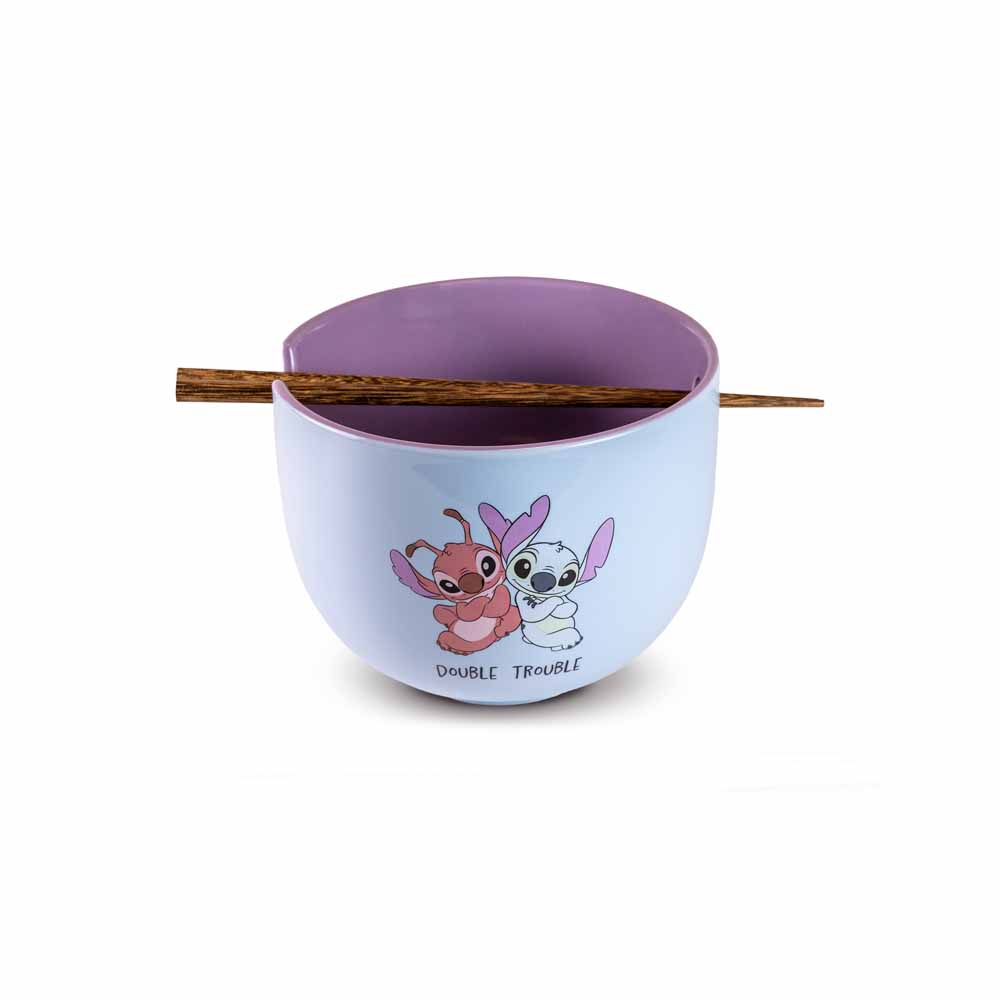 Disney – Lilo & Stitch – Stitch & Leroy Ramen Bowl with Chopsticks - Packshot 2