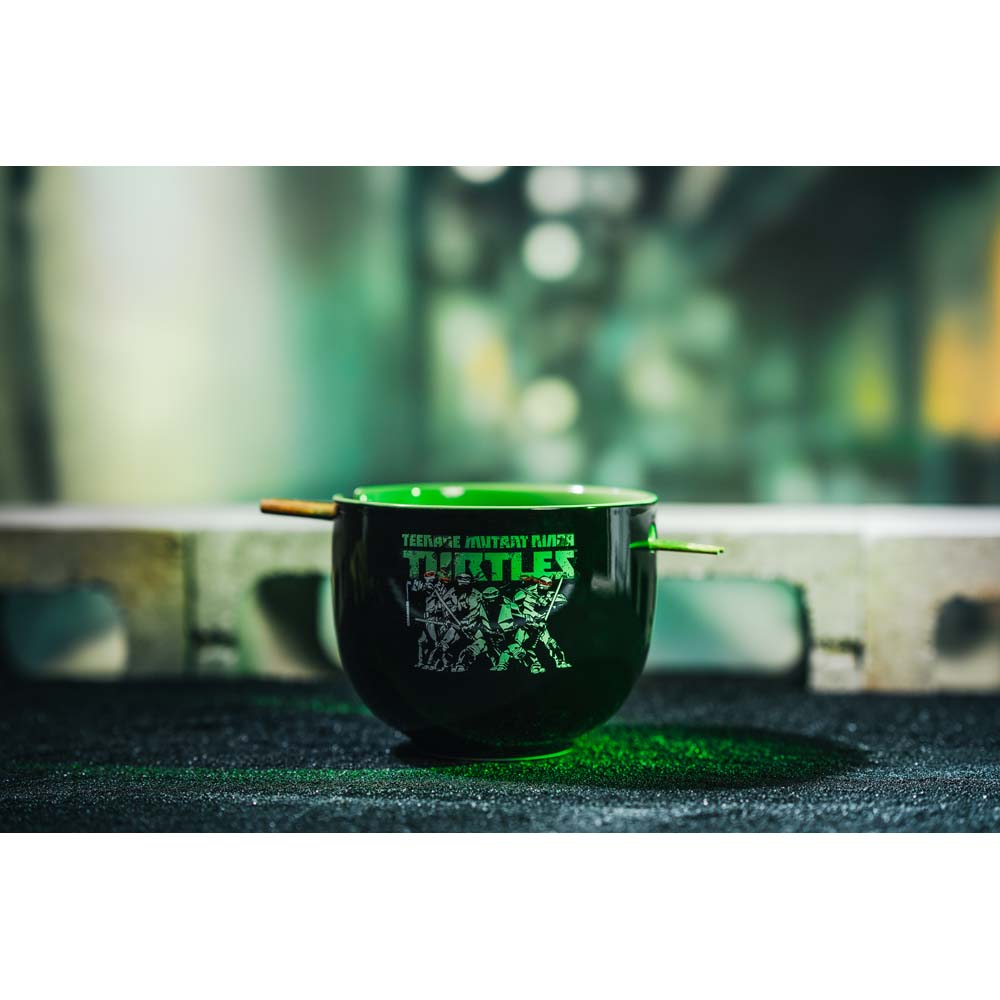 Teenage Mutant Ninja Turtles - Turtle Ramen Bowl with Chopsticks - Packshot 4