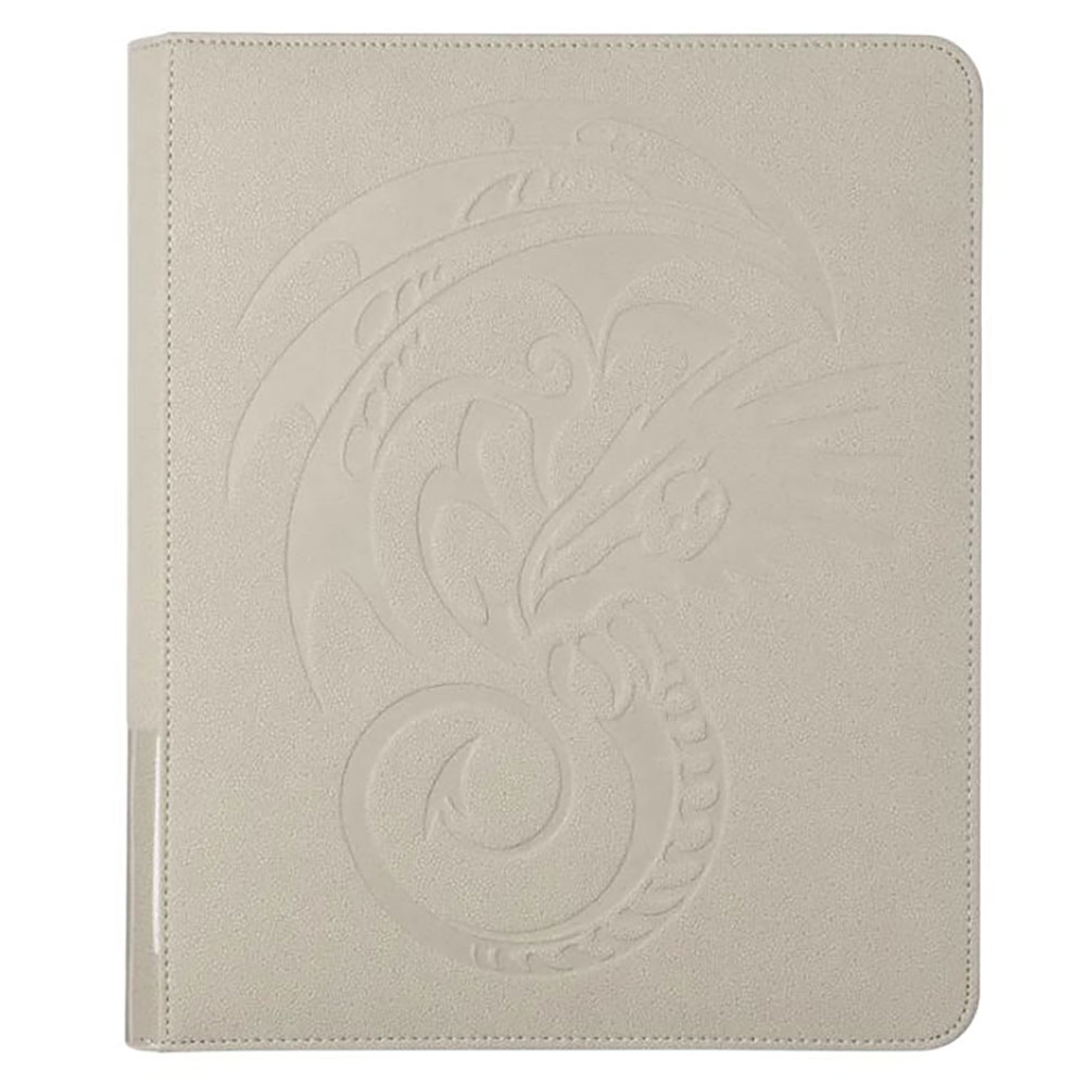 Dragon Shield - Regular Zipster TCG Binder – Ashen White - Packshot 1