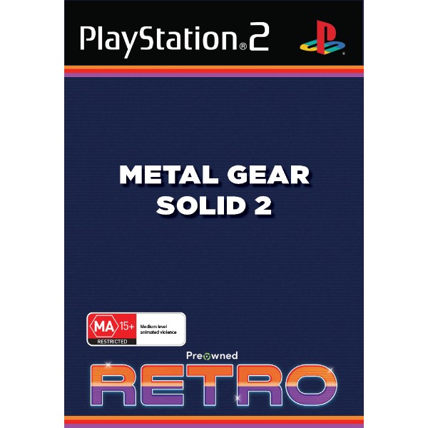 Metal Gear Solid 2 - Packshot 1
