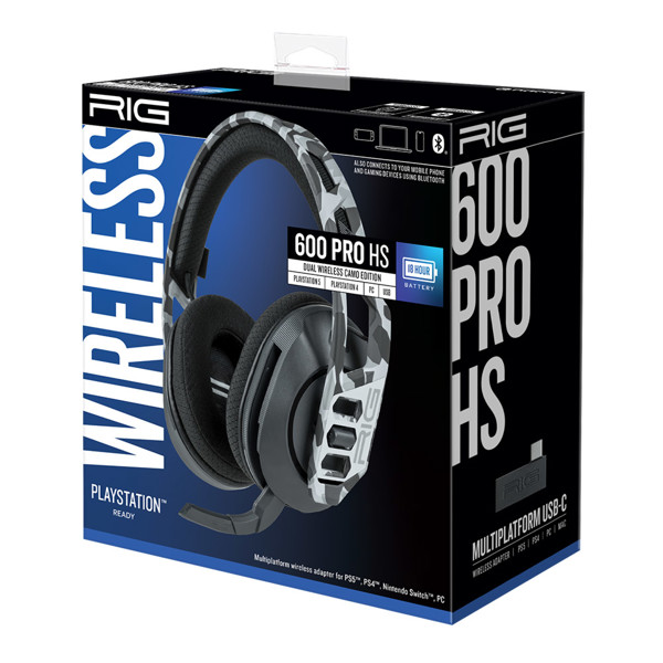 RIG 600 Pro Wireless Gaming Headset - Arctic Camo - Packshot 6