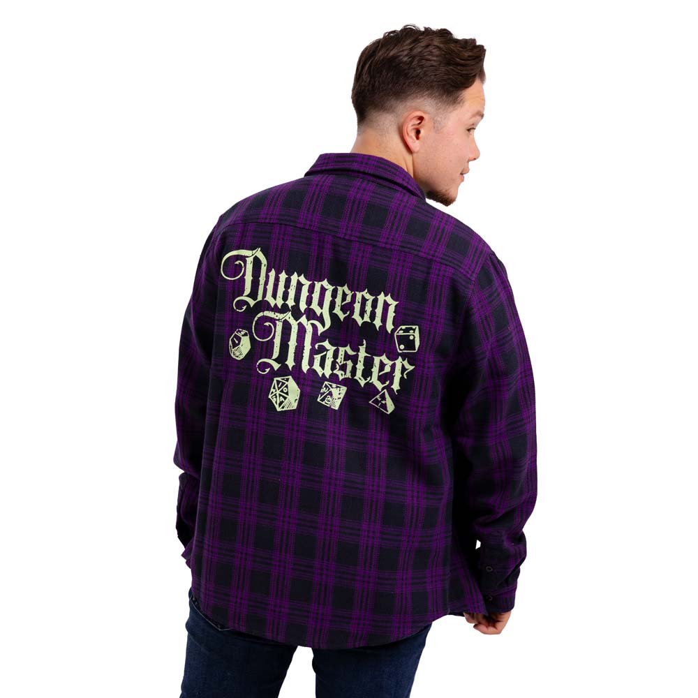 Dungeons & Dragons - Dungeon Master Flannel Long-Sleeve Shirt - Packshot 4