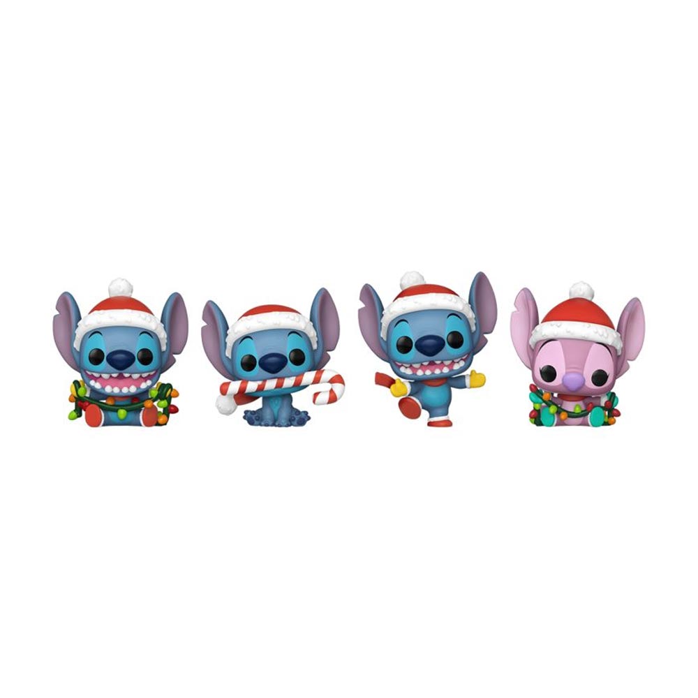 Lilo & Stitch - Holiday Tree Box Pocket Pop! 4-Pack - Packshot 2