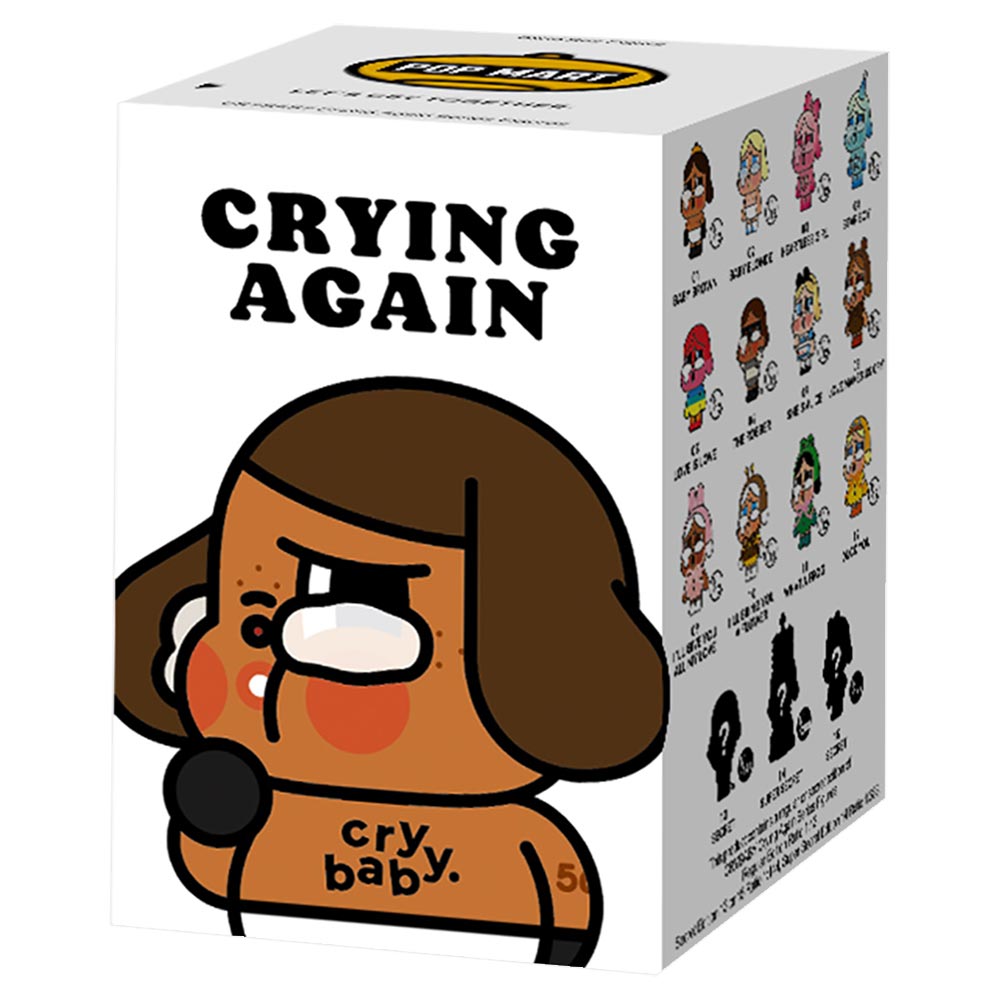 POP MART - CRYBABY Crying Again Series Figures Blind Box (Single