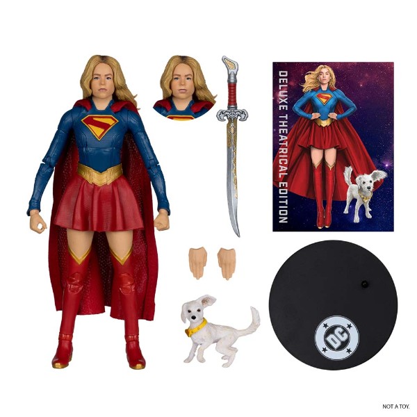 DC Comics - Supergirl (2026) - Supergirl and Puppy Krypto Deluxe 7" Action Figure - Packshot 6