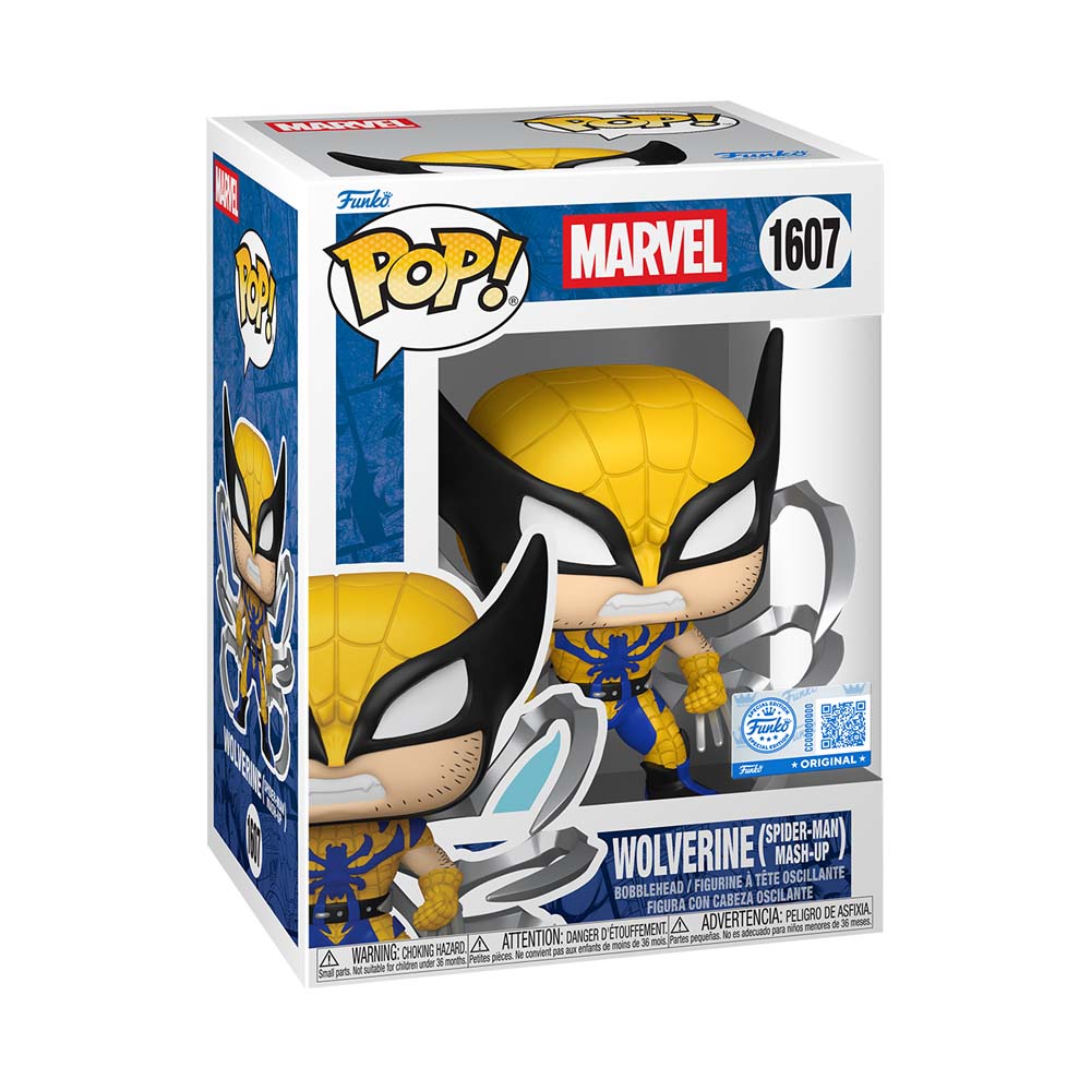 Marvel - Wolverine (Spider-Man Mash-Up) Pop! Vinyl Figure - Packshot 2