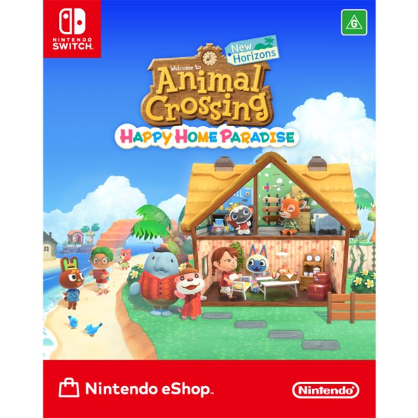 Animal Crossing: New Horizons - Happy Home Paradise (Game Add-On) - Packshot 1