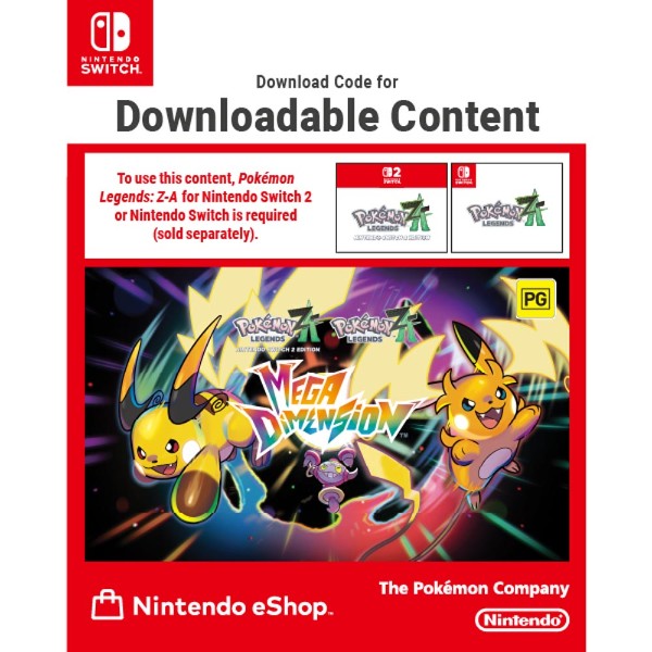 Pokémon Legends: Z-A – Mega Dimension (Game Add-On) - Packshot 1