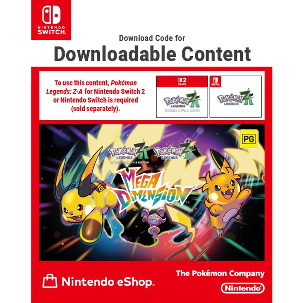 Pokémon Legends: Z-A – Mega Dimension (Game Add-On) - Nintendo