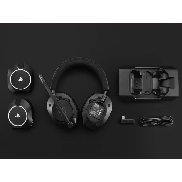 RIG R8 Spectre Pro HS Gaming Headset for PlayStation - Black - Packshot 4