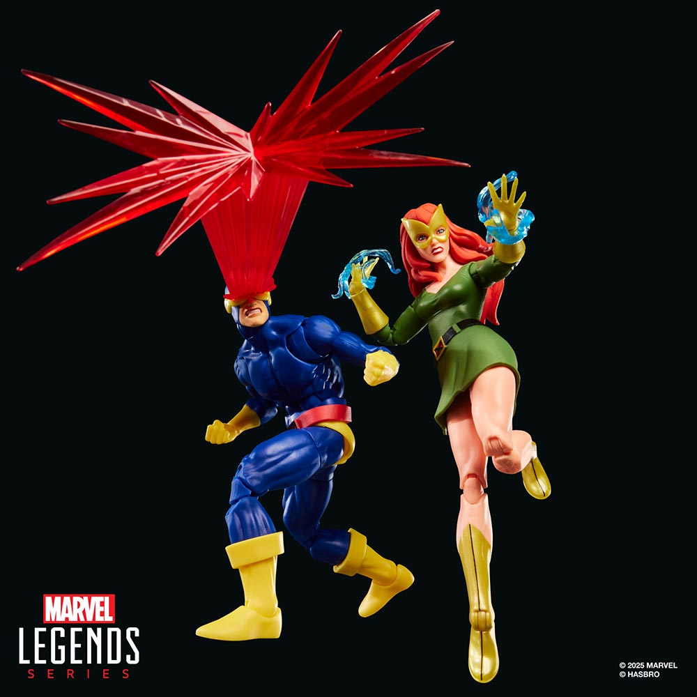 Marvel - X-Men '97 - Cyclops & Jean Grey Marvel Legends Action Figure 2-Pack - Packshot 2