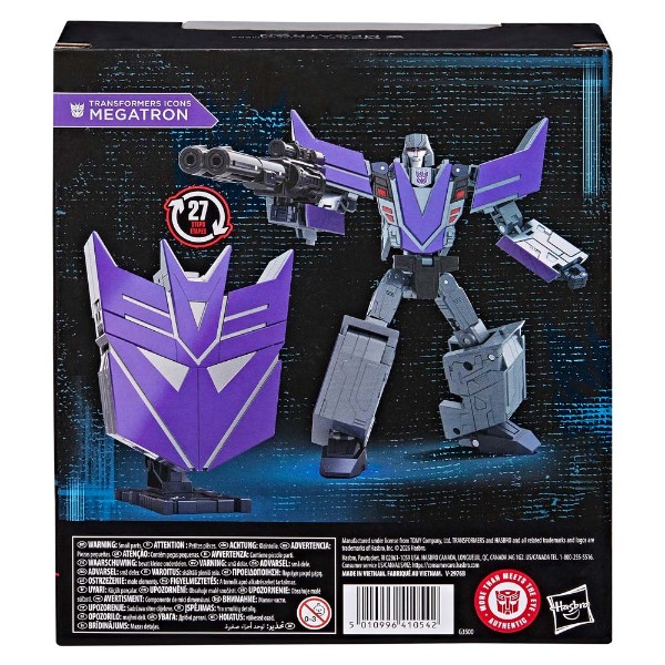 Transformers - Icons Megatron Voyager Class Action Figure - Packshot 5
