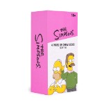 The Simpsons - Homer & Ned Flanders Crew Sock 4-Pack - Packshot 6