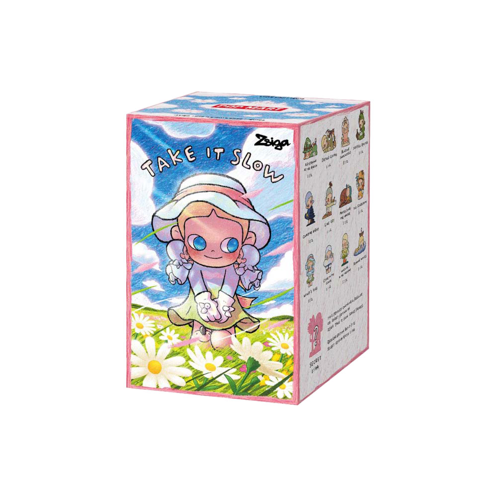 POPMART Zsiga Take It Slow シリーズ POP MART - Zsiga Take It Slow Series Blind Box (Single Box) - Toys