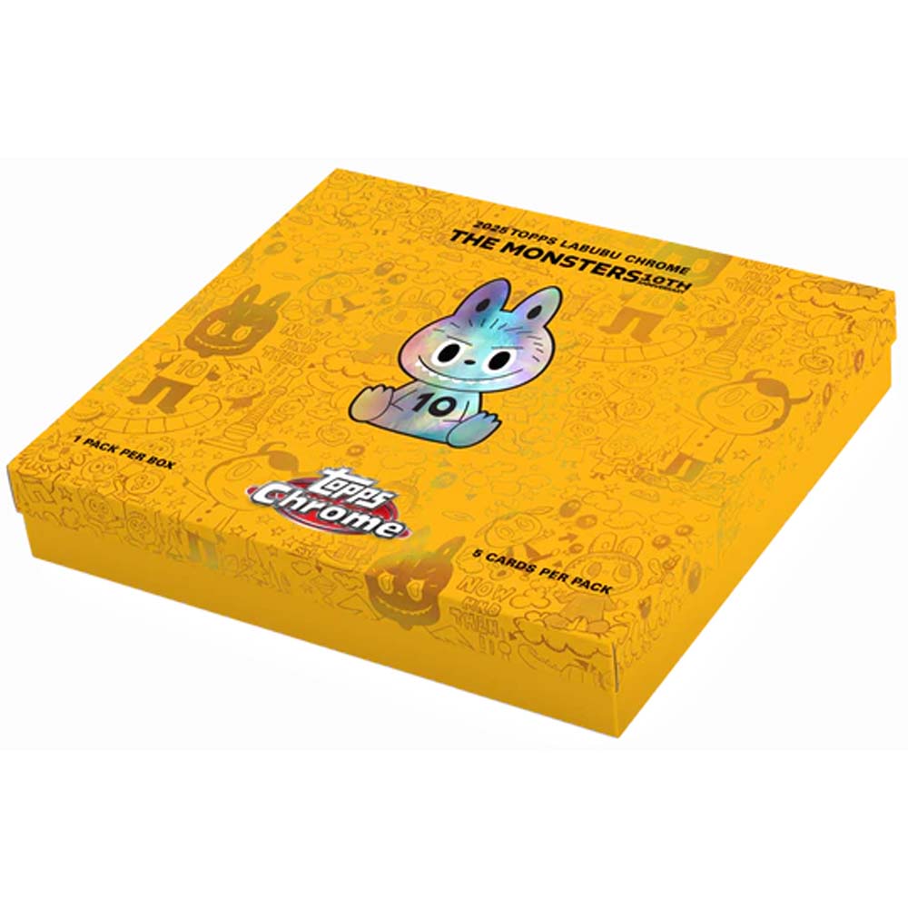 Topps 2025 Labubu The Monsters Chrome 10th Anniversary - Toys and