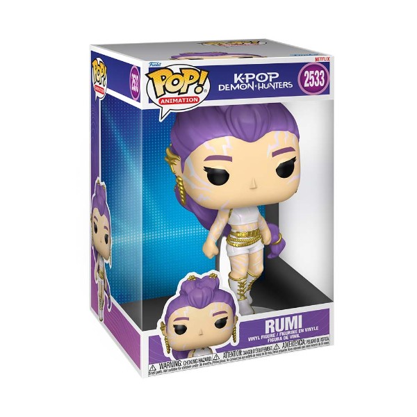 Netflix - KPop Demon Hunters - Rumi (What It Sounds Like) 10" Pop! Vinyl Figure - Packshot 2