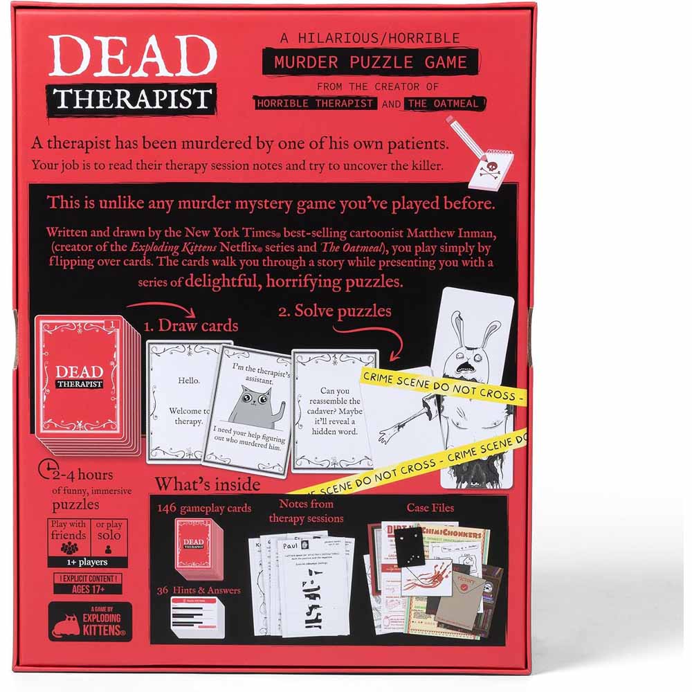 Dead Therapist - Packshot 6