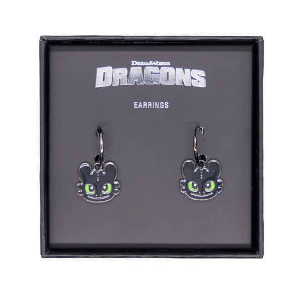 How to Train Your Dragon - Chibi Toothless Hoop Earrings - Packshot 3