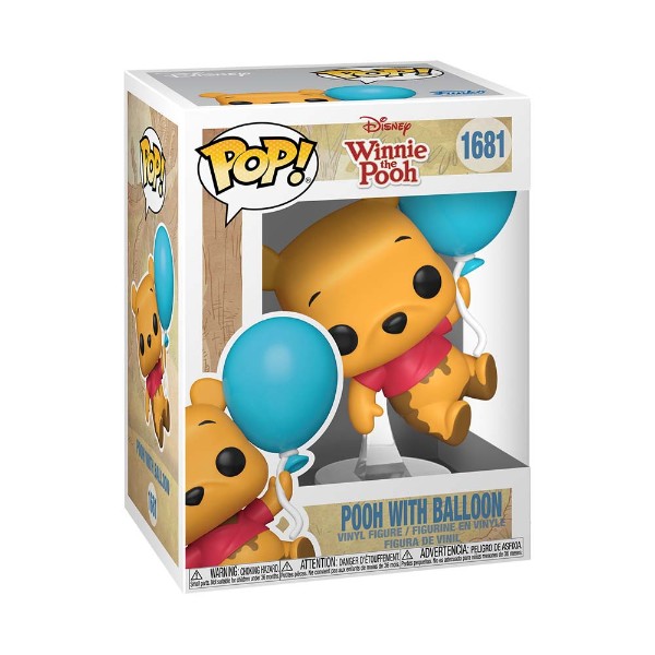 Disney - Winnie the Pooh - Pooh with Balloon Pop! Vinyl Figure - Packshot 2
