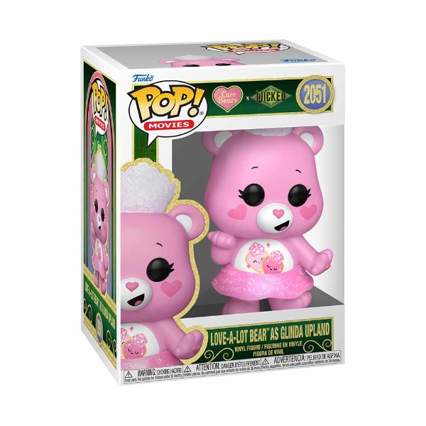 Wicked – Care Bears Love-A-Lot Bear as Glinda Upland Pop! Vinyl Figure - Packshot 2