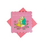 Disney - Beauty & The Beast - Ballroom Rose Mother's Day Greeting Card - Packshot 1