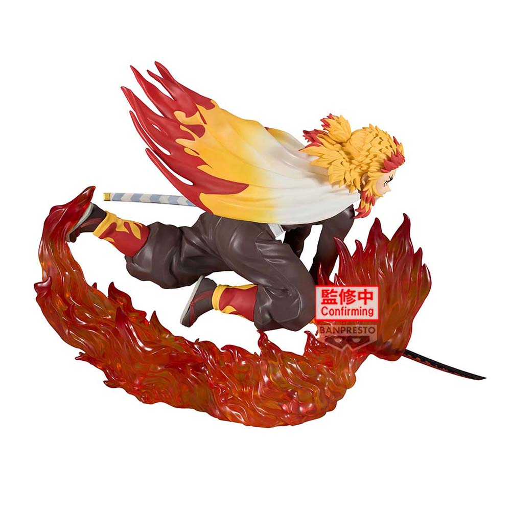 Demon Slayer: Kimetsu No Yaiba - Kyojuro Rengoku Vibration Stars Plus Figure - Packshot 2