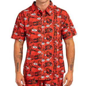 Marvel - Deadpool - Festive Deadpool Short-Sleeved Shirt