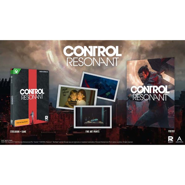 CONTROL Resonant - SteelBook Edition - Packshot 2