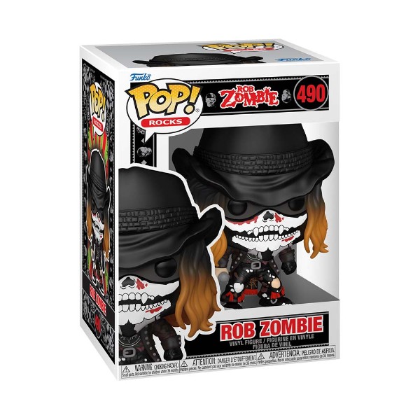 Rob Zombie - Rob Zombie with Bandana Pop! Vinyl Figure - Packshot 2