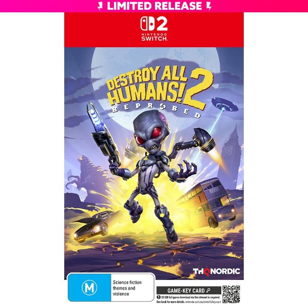 Destroy All Humans! 2 - Reprobed - Packshot 1