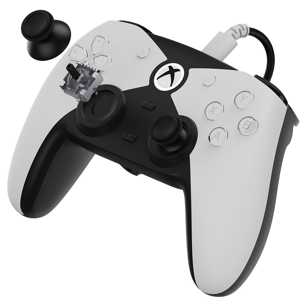 Hyperkin - The Competitor Wired Controller for Xbox Series X|S - White - Packshot 6