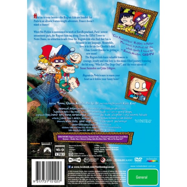 Rugrats in Paris: The Movie - Packshot 2