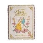 Disney - Beauty & The Beast - Ballroom Rose Woven Blanket