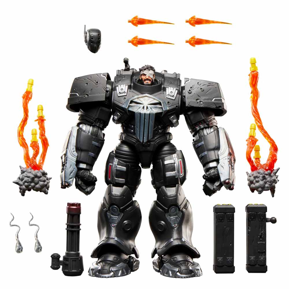 Marvel – Punisher – Thunderbolts Punisher Hulkbuster Armour Action Figure - Packshot 2