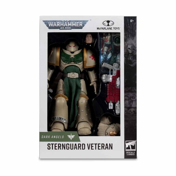 Warhammer 40,000 – Sternguard Veteran (Dark Angels) 7" Scale Action Figure - Packshot 6
