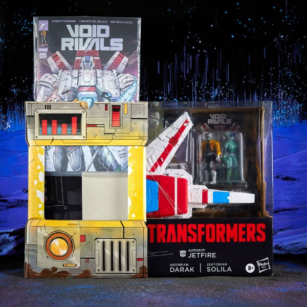 Transformers - Void Rivals Autobot Jetfire, Zertonian Solila & Agorrian Darak Figure 3-Pack - Packshot 5