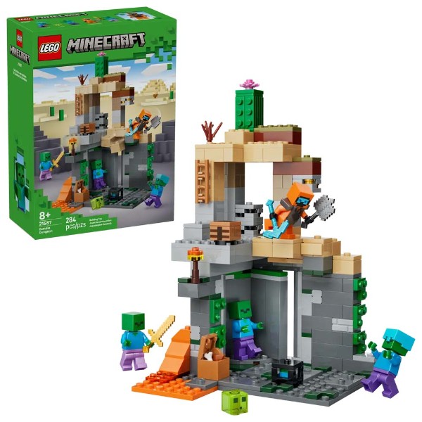 Minecraft - LEGO Zombie Dungeon #21587 - Packshot 6