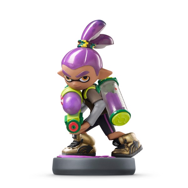 Nintendo amiibo (Splatoon) - Purple Inkling Boy Character Figure - Packshot 1