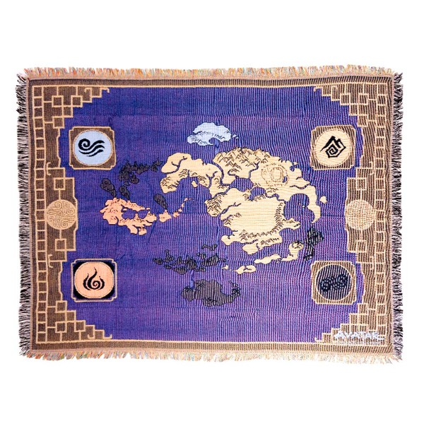 Avatar: The Last Airbender - Four Nations Woven Blanket - Packshot 1