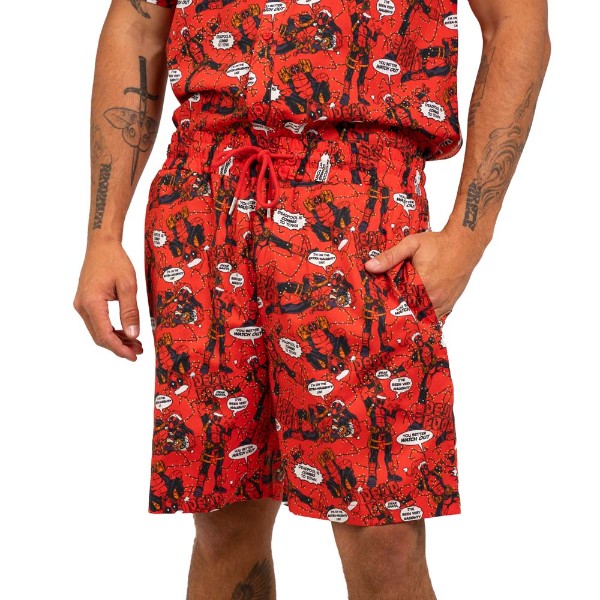 Marvel - Deadpool - Festive Deadpool Summer Shorts - Packshot 1