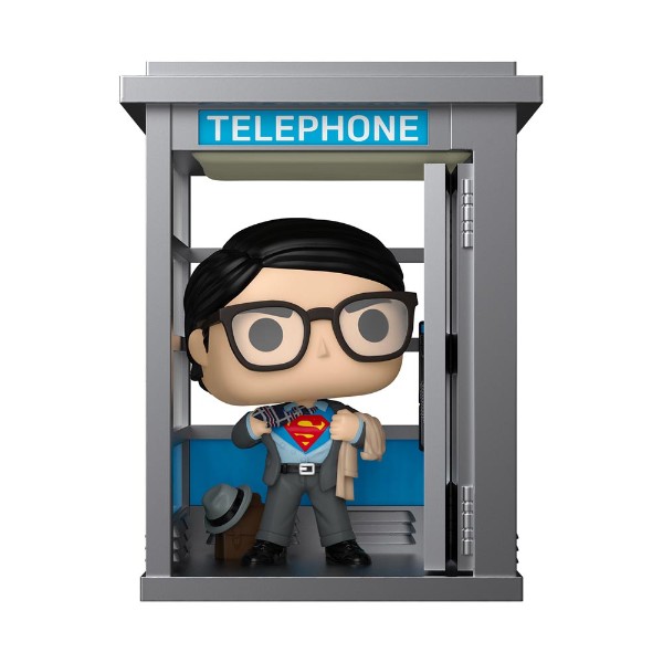 Superman: The Movie (1978) - Superman in Phone Booth Deluxe Pop! Vinyl Figure - Packshot 1