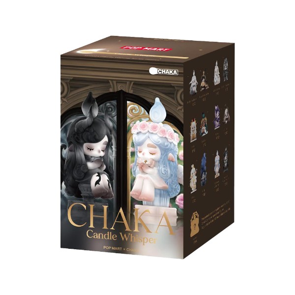 POP MART CHAKA Candle Whisper アソートボックス POP MART - Chaka Candle Whisper Series Blind Box (Single Box