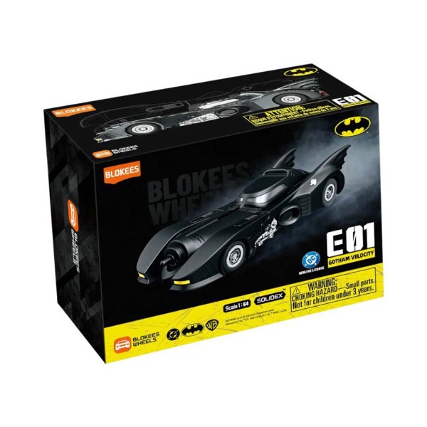 DC Comics - Batman - Blokes Wheels E01 Model Kit Blind Box (Single Box) - Packshot 1