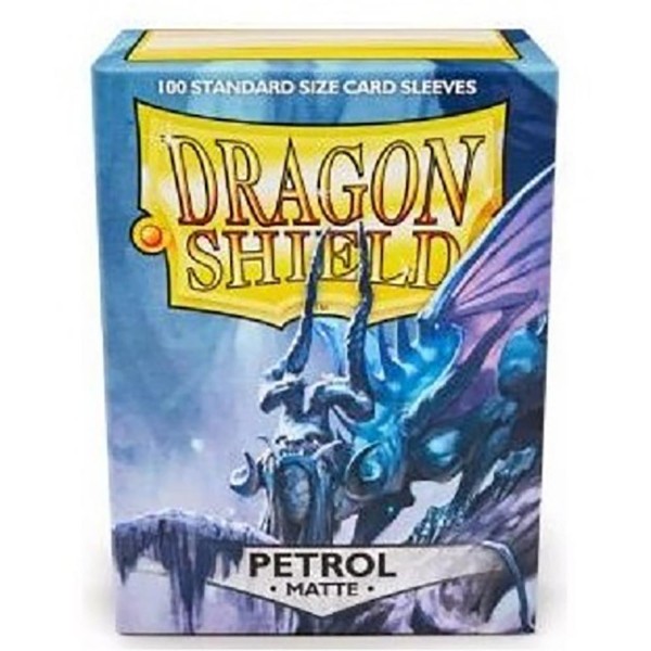 Dragon Shield TCG - 100 Matte Trading Card Sleeves - Petroleum - Packshot 1