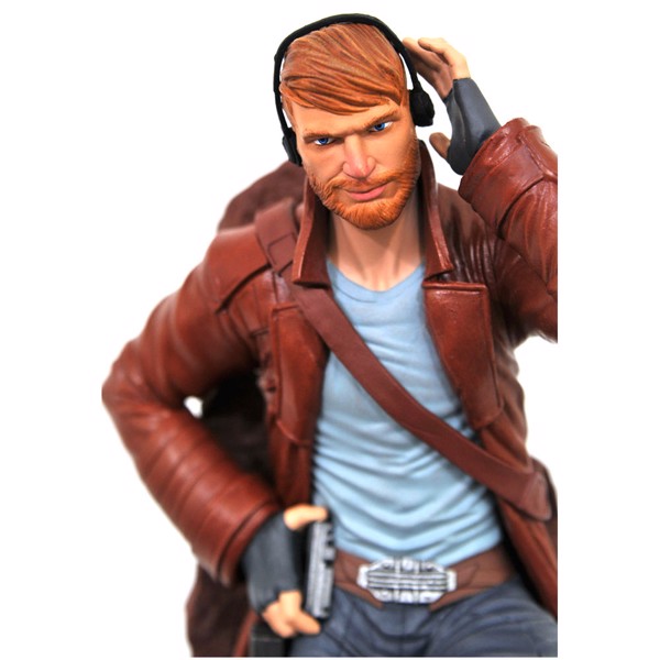 Marvel - Guardians of the Galaxy - Star-Lord Comic Marvel Gallery 9” PVC Diorama Statue - Packshot 6