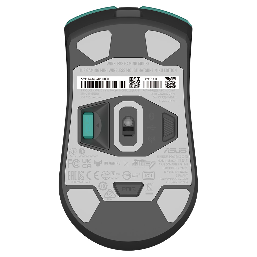 ASUS TUF Gaming Mini Wireless Mouse - Hatsune Miku Edition - Packshot 6