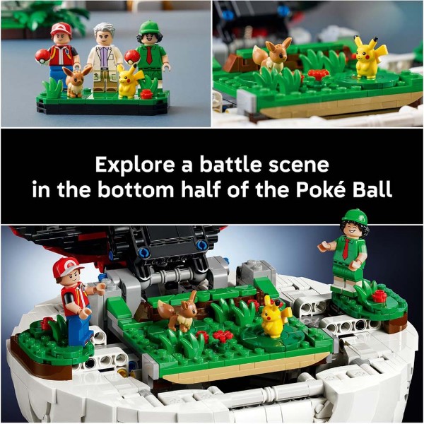 Pokemon - LEGO Iconic Trainer Moments Poke Ball #72154 - Packshot 5