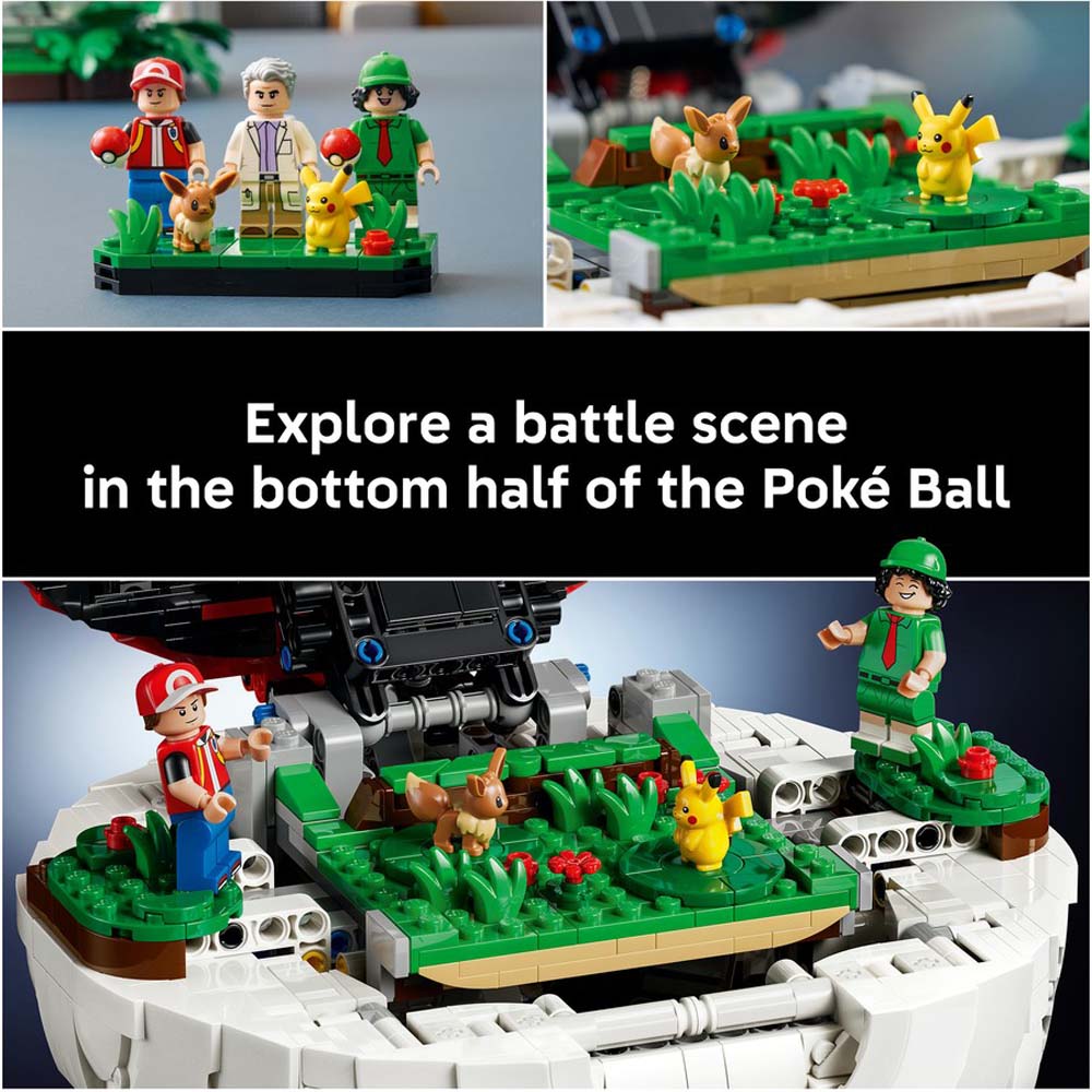 Pokemon - LEGO Iconic Trainer Moments Poke Ball #72154 - Packshot 5