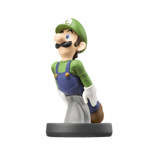 Nintendo amiibo (Super Smash Bros.) - Luigi Character Figure (preowned)