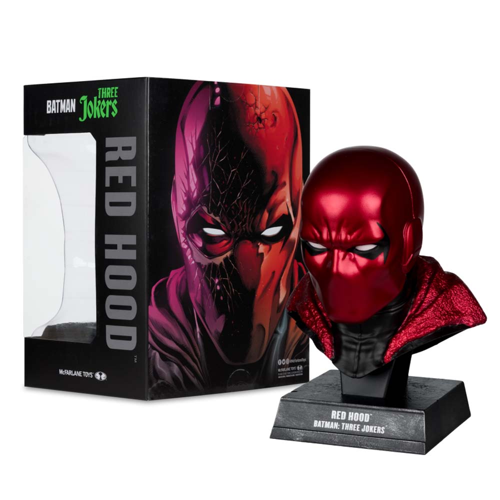 DC Comics – Batman – Red Hood (Batman Three Jokers) 1:3 Scale Cowl Replica - Packshot 5